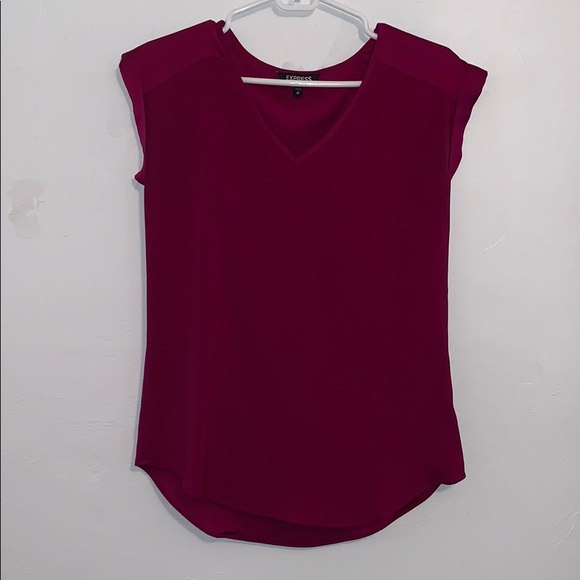 Express Tops - Dark pink express blouse Express Tops - Dark pink express blouse